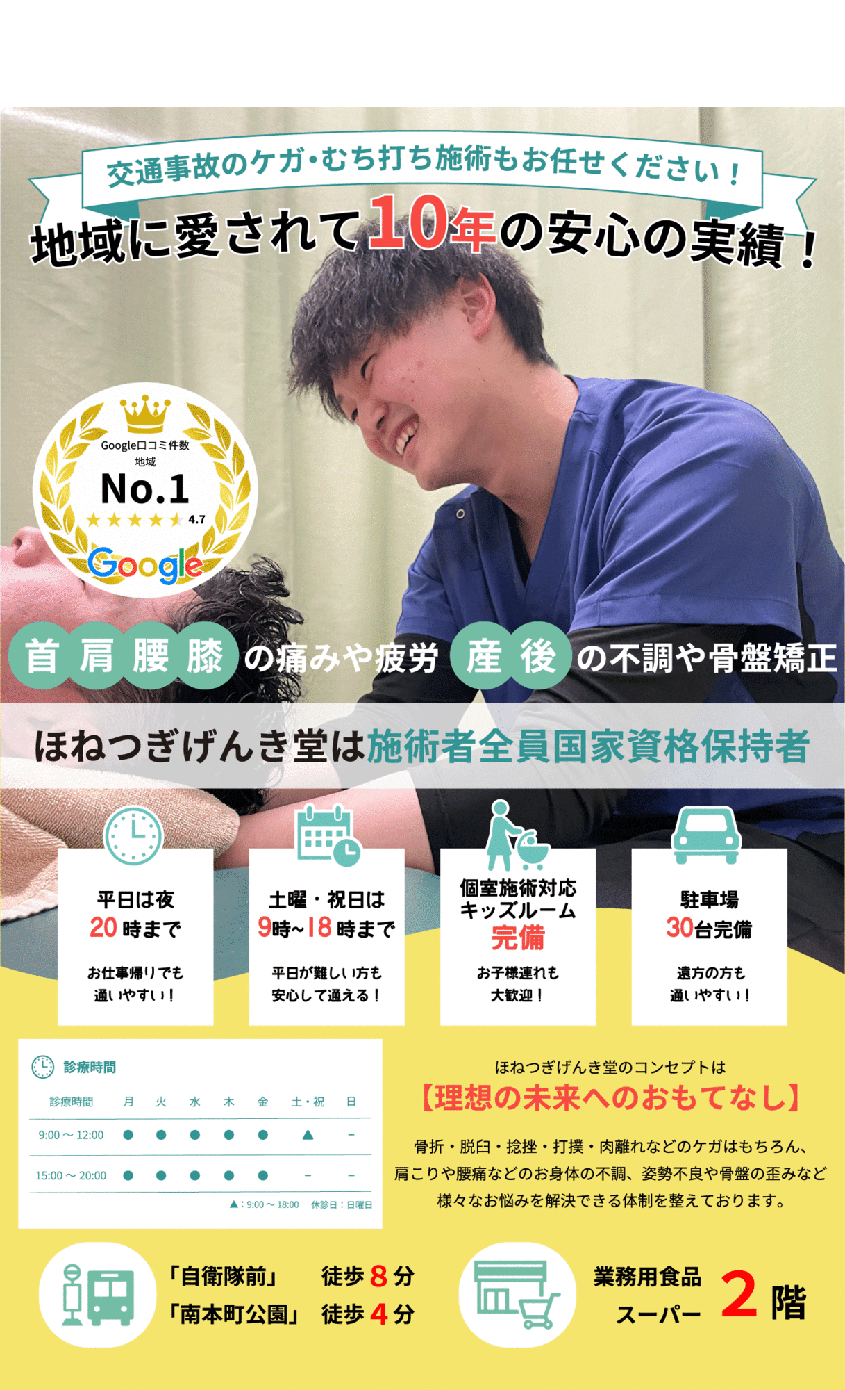 ほねつぎげんき堂海田院